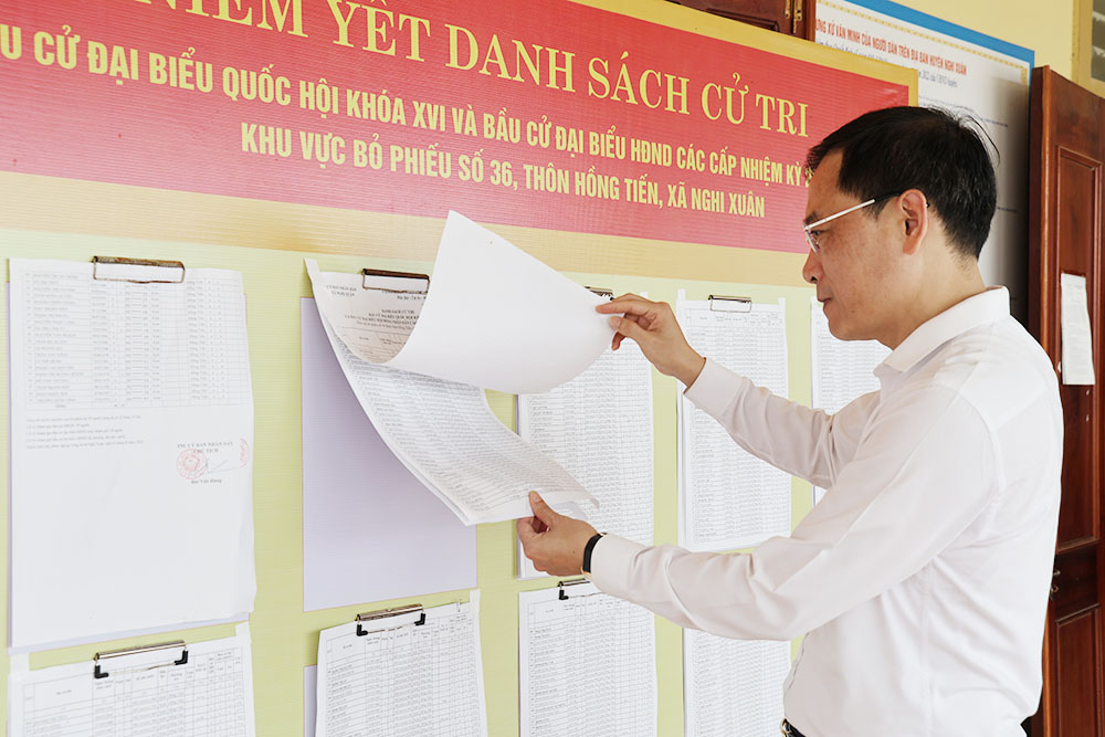 Chuẩn bị tốt nhất cơ sở vật chất cho cuộc bầu cử ĐBQH và đại biểu HĐND các cấp.