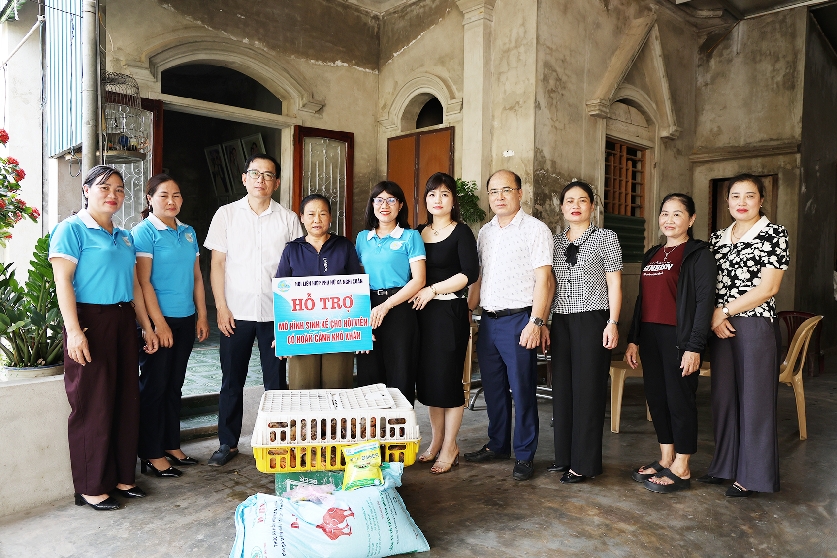 PHỤ NỮ NGHI XUÂN TỔ CHỨC NHIỀU HOẠT ĐỘNG Ý NGHĨA HƯỞNG ỨNG ĐỢT THI ĐUA ĐẶC BIỆT 