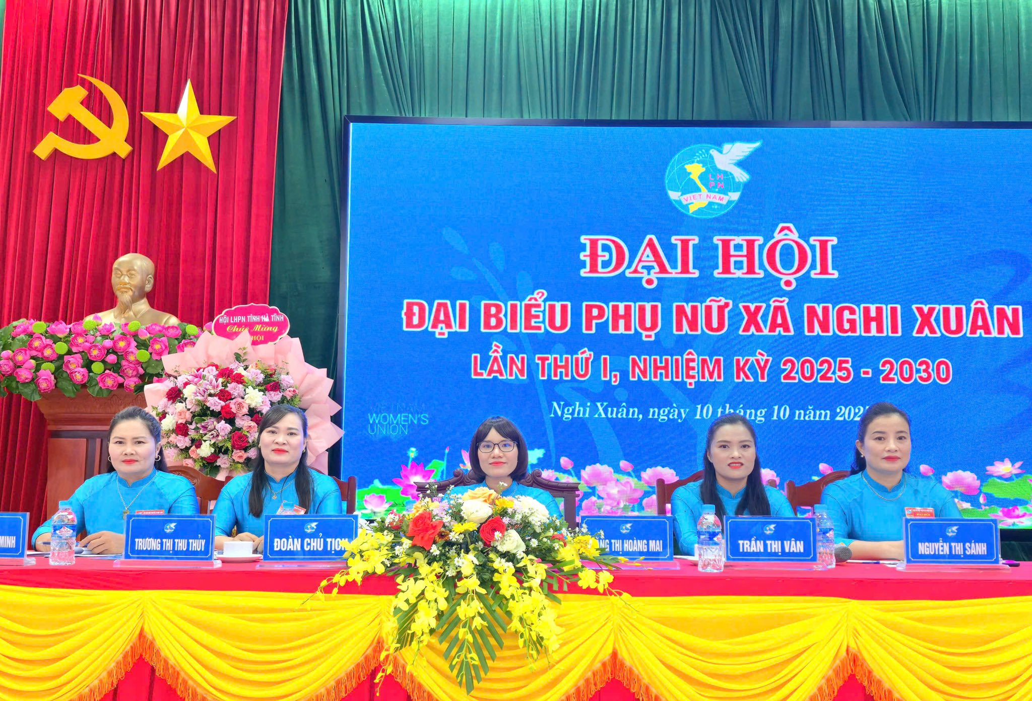 Đại hội đại biểu Phụ nữ xã Nghi Xuân lần thứ I, thành công tốt đẹp
