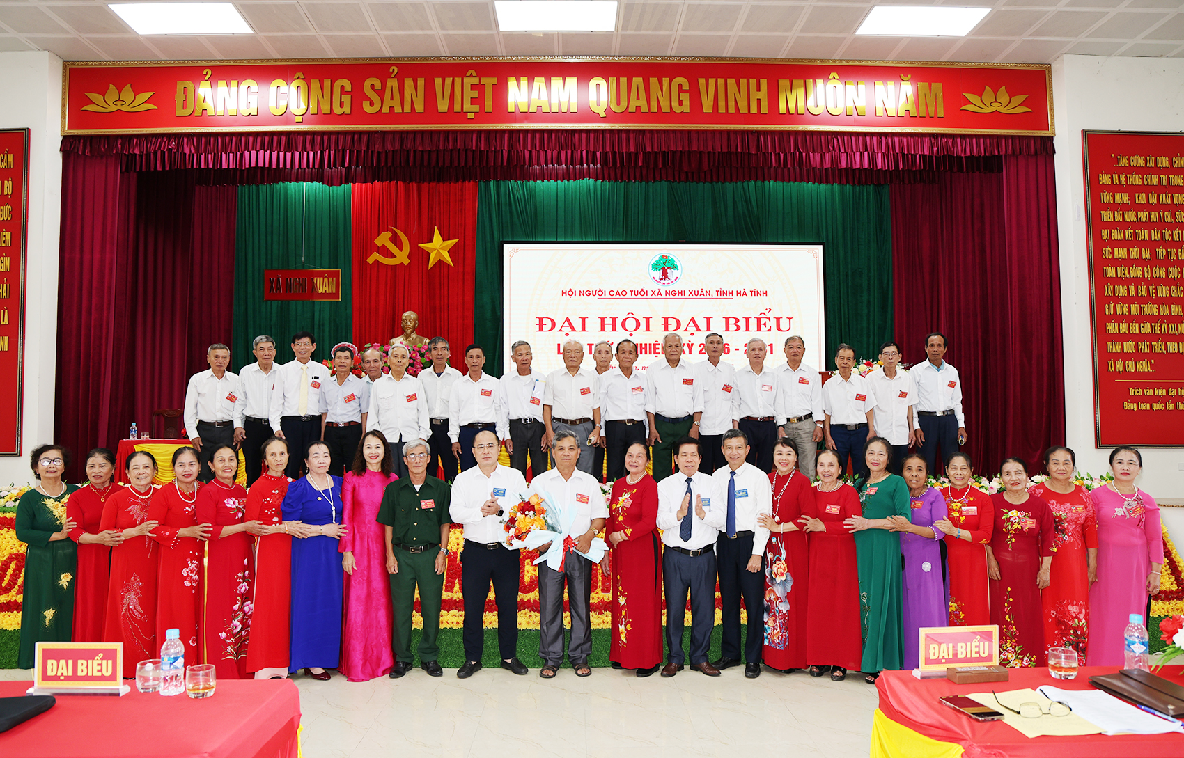 Đại hội đại biểu Hội Người cao tuổi xã Nghi Xuân lần thứ I