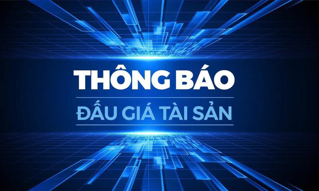 Thông báo Về việc đấu giá tài sản (Quyền sử dụng đất)