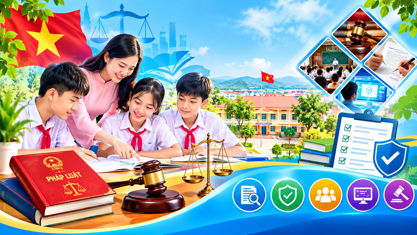 Hướng dẫn thực hiện công tác pháp chế năm học 2026 - 2027