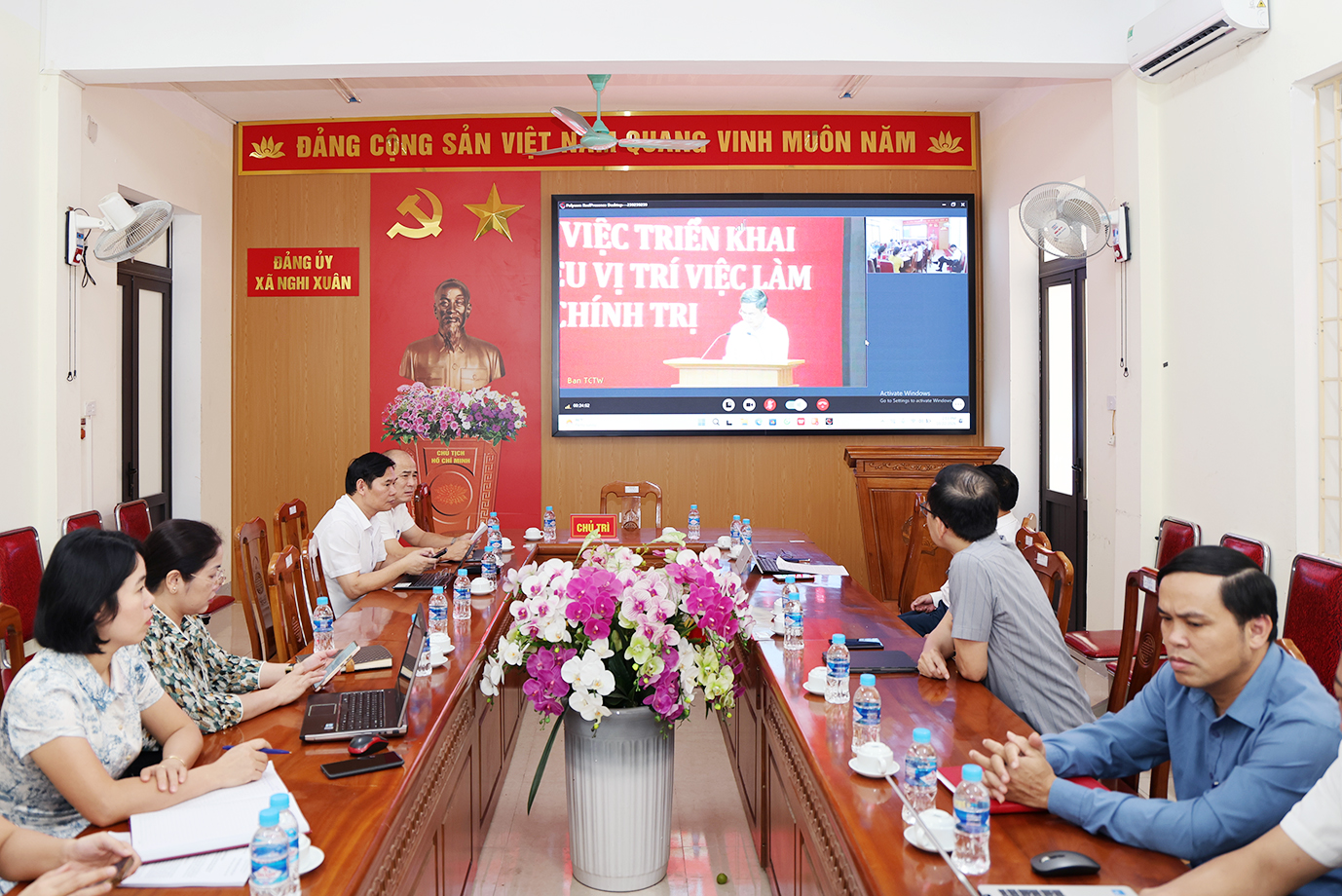 Nghi Xuân tham dự Hội nghị tập huấn xây dựng cơ sở dữ liệu vị trí việc làm.