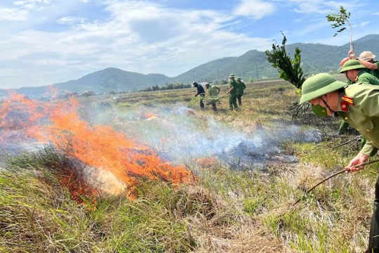Cảnh báo người dân nâng cao ý thức phòng cháy, chữa cháy và bảo vệ môi trường