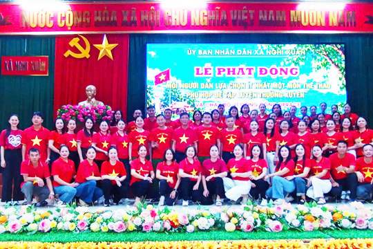 Nghi Xuân hưởng ứng phong trào "Mỗi người dân lựa chọn ít nhất một môn thể thao phù hợp để tập luyện thường xuyên"