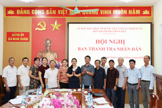 UBMTTQ xã Nghi Xuân: Kiện toàn ban thanh tra Nhân dân.