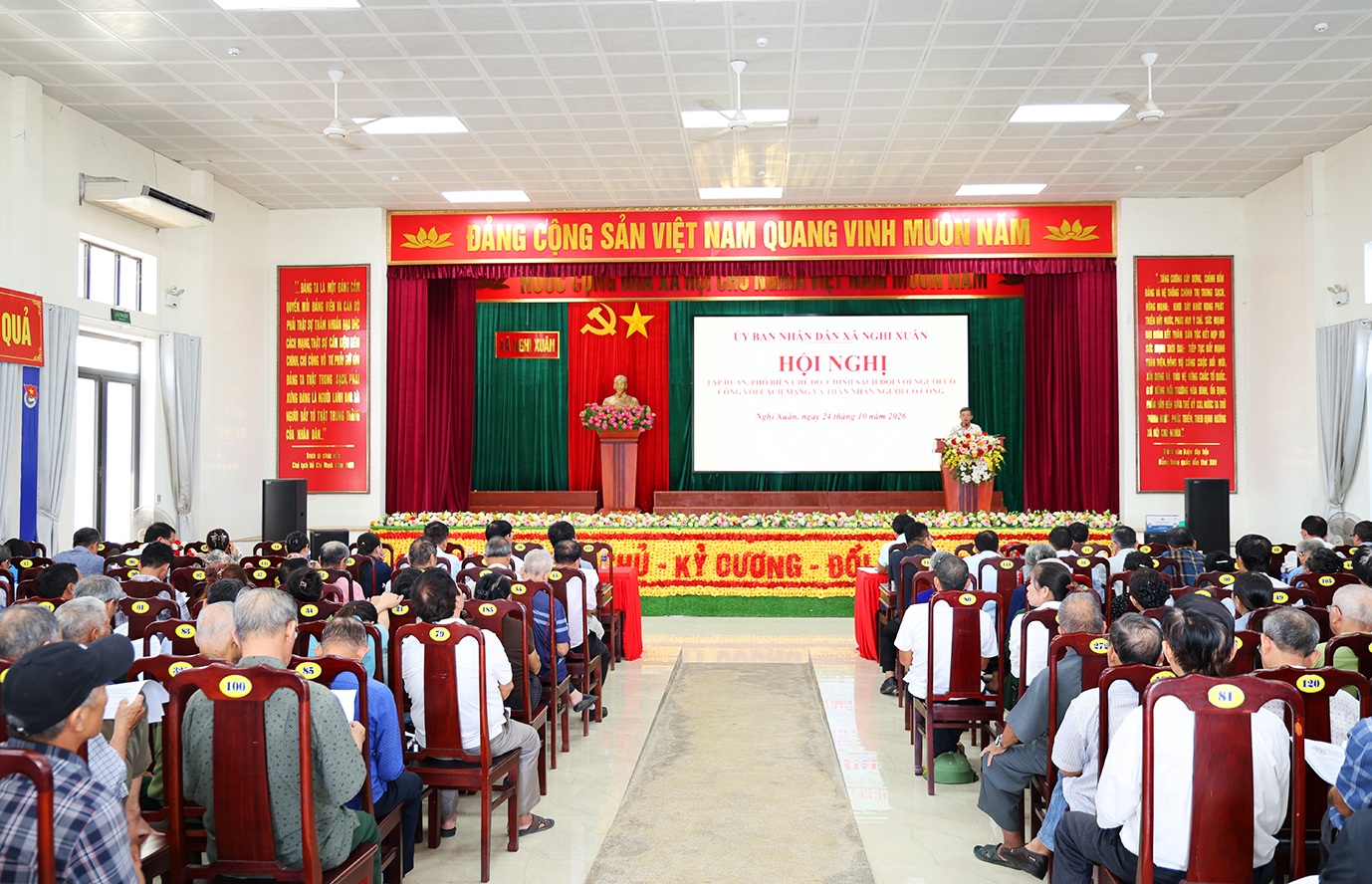 Nghi Xuân: tập huấn, phổ biến chính sách mới đối với người có công với cách mạng.