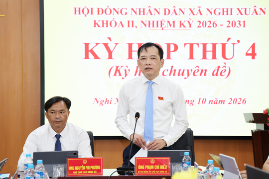  HĐND xã Nghi Xuân thông qua 4 Nghị quyết quan trọng tại kỳ họp chuyên đề. 
