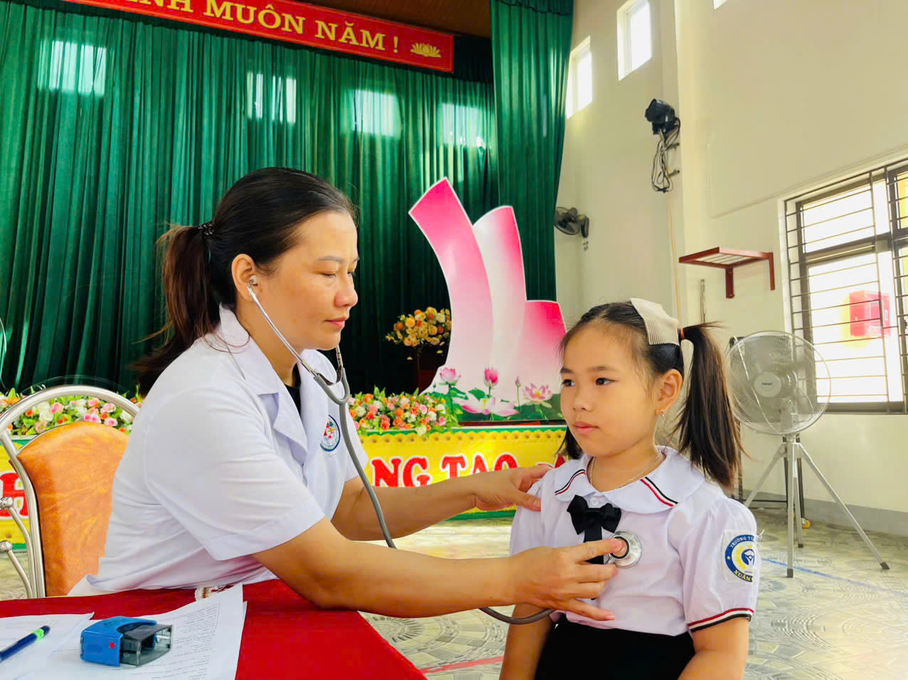 Khám sức khỏe đầu năm học – Chủ động bảo về sức khỏe Học sinh