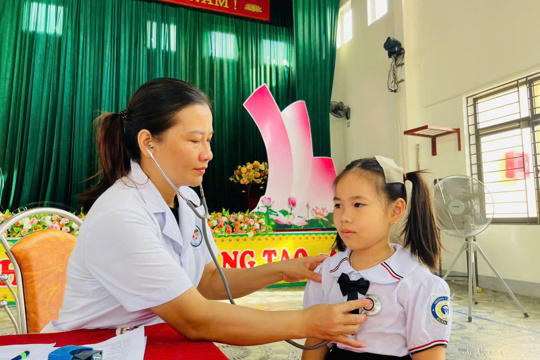 Khám sức khỏe đầu năm học – Chủ động bảo về sức khỏe Học sinh 
