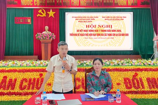 Kết quả thực hiện nhiệm vụ BHXH, BHYT 7 tháng đầu năm 2026