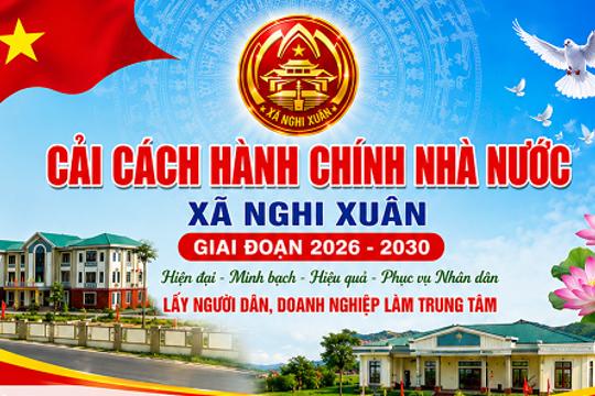 Cải cách hành chính nhà nước xã Nghi Xuân giai đoạn 2026 - 2030