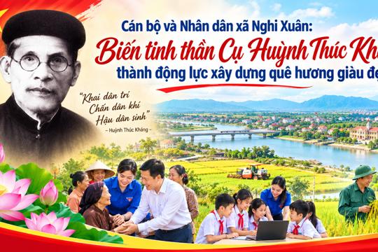 Biến tinh thần Cụ Huỳnh Thúc Kháng thành động lực xây dựng quê hương giàu đẹp