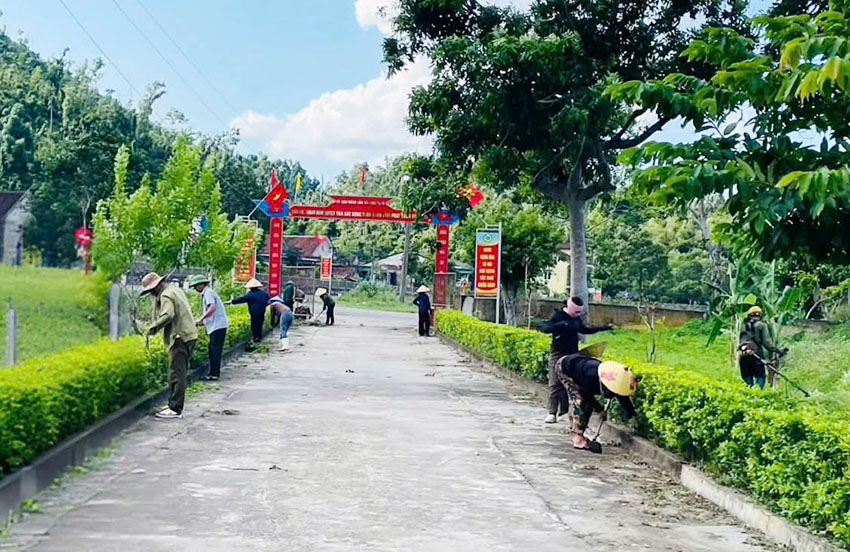 Xuân Lĩnh ra quân hưởng ứng Chiến dịch Làm cho thế giới sạch hơn năm 2026