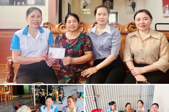 Hội LHPN xã Nghi Xuân tổ chức nhiều hoạt động ý nghĩa tri ân người có công