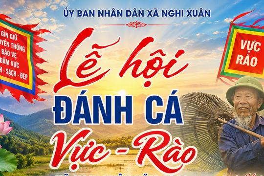 Xã Nghi Xuân tổ chức Lễ hội đánh cá Vực – Rào năm 2026