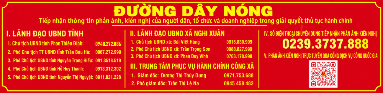 Công khai đường dây nóng tiếp nhận phản ánh, kiến nghị của người dân, tổ chức và doanh nghiệp trong giải quyết thủ tục hành chính