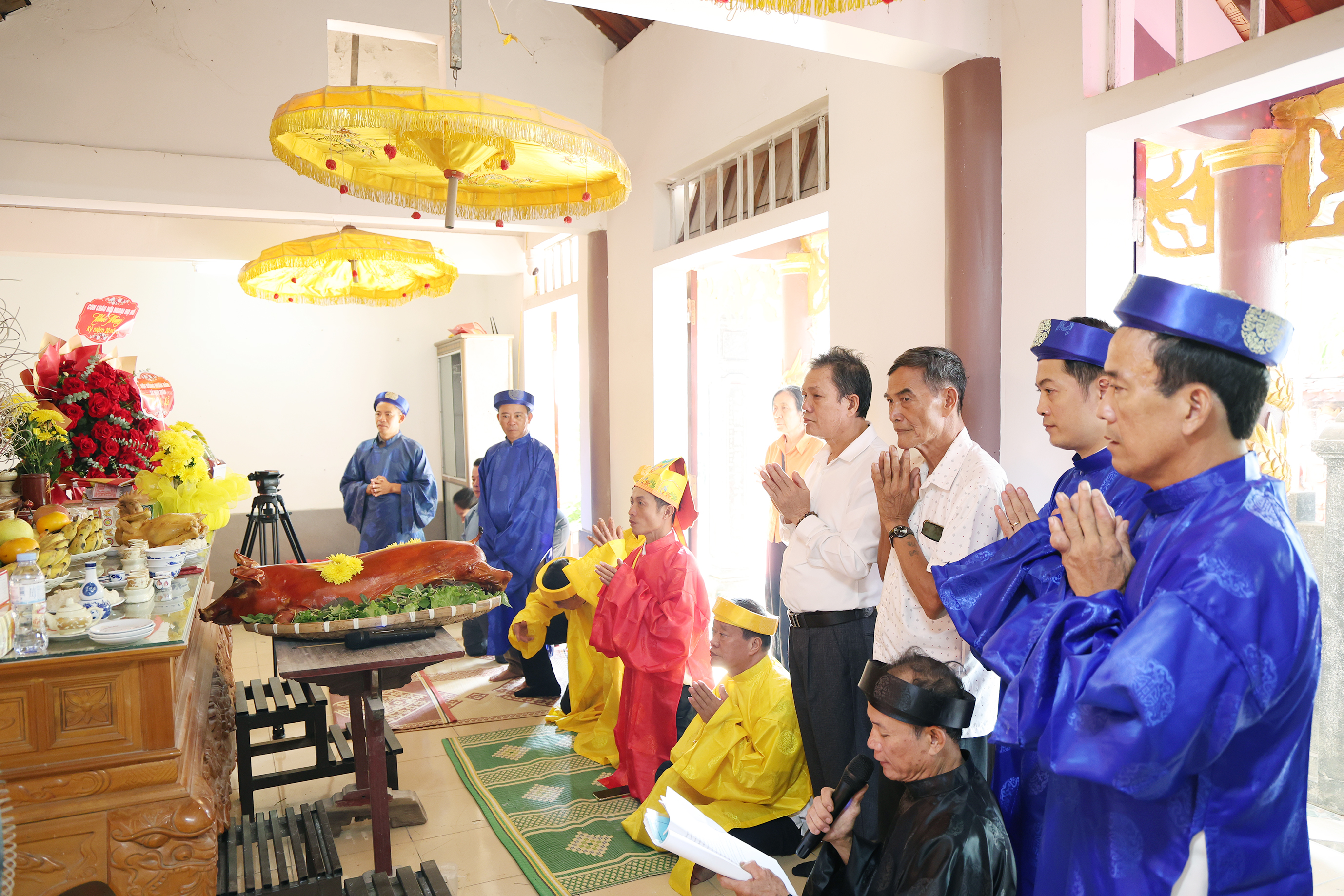 Kỷ niệm 20 năm đón nhận di tích lịch sử văn hóa cấp tỉnh Nhà thờ Hồ Giao, 510 năm Thủy tổ Hồ Đình Lịch.