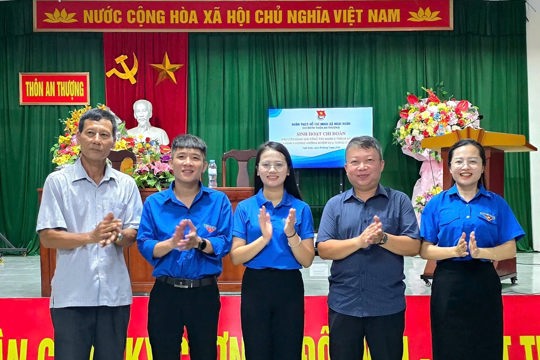 Chi đoàn An Thượng xung kích – Sáng tạo – Bứt phá công nghệ số