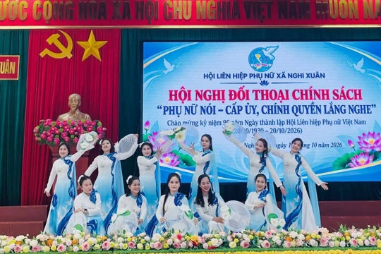 Phụ nữ xã Nghi Xuân sôi nổi các hoạt động chào mừng ngày Phụ nữ Việt Nam 20/10 