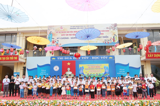 Xã Nghi Xuân phát động Tháng hành động vì trẻ em năm 2026.