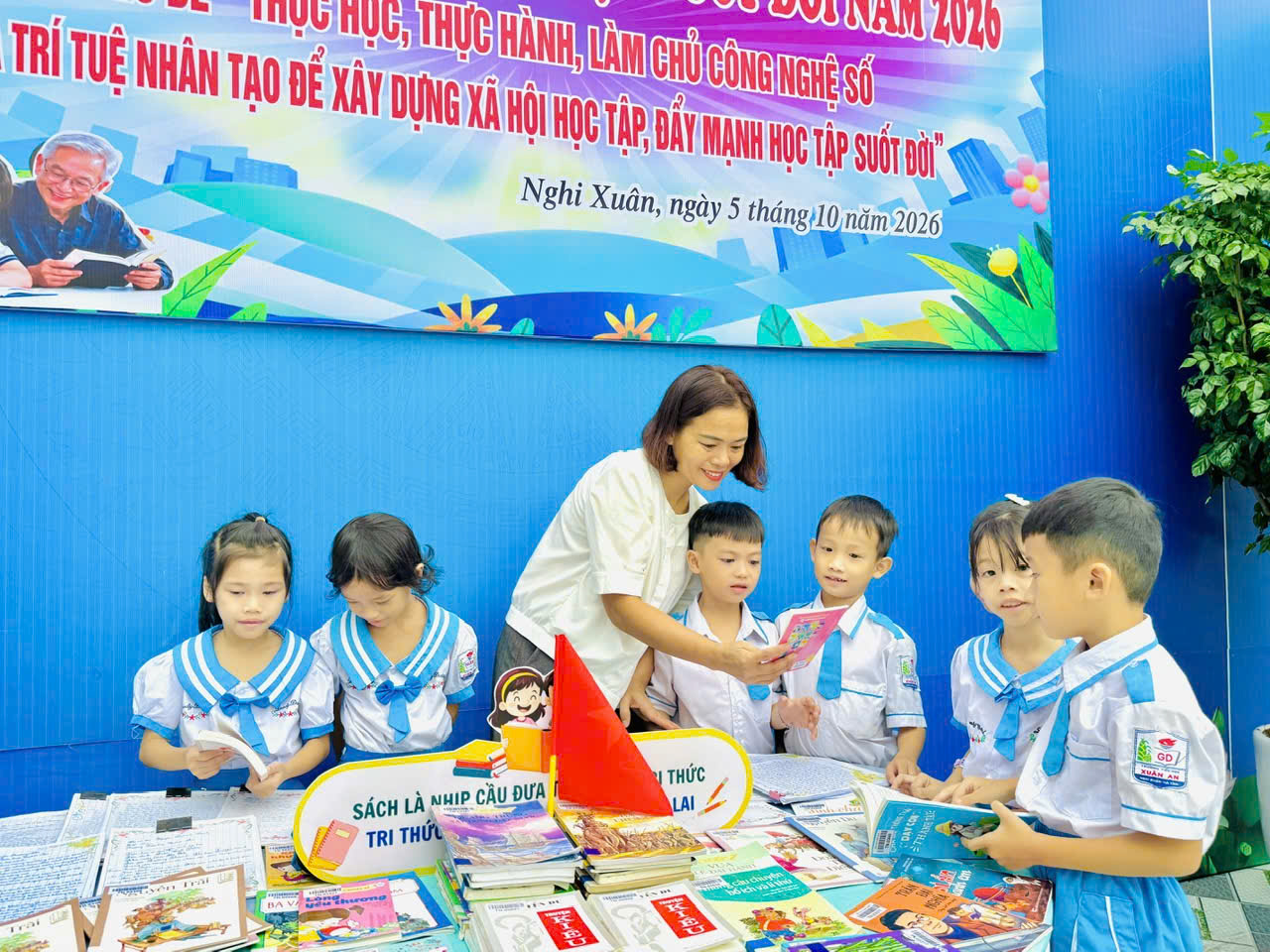 Trường Tiểu học Nghi Xuân phát động Tuần lễ học tập suốt đời năm 2026