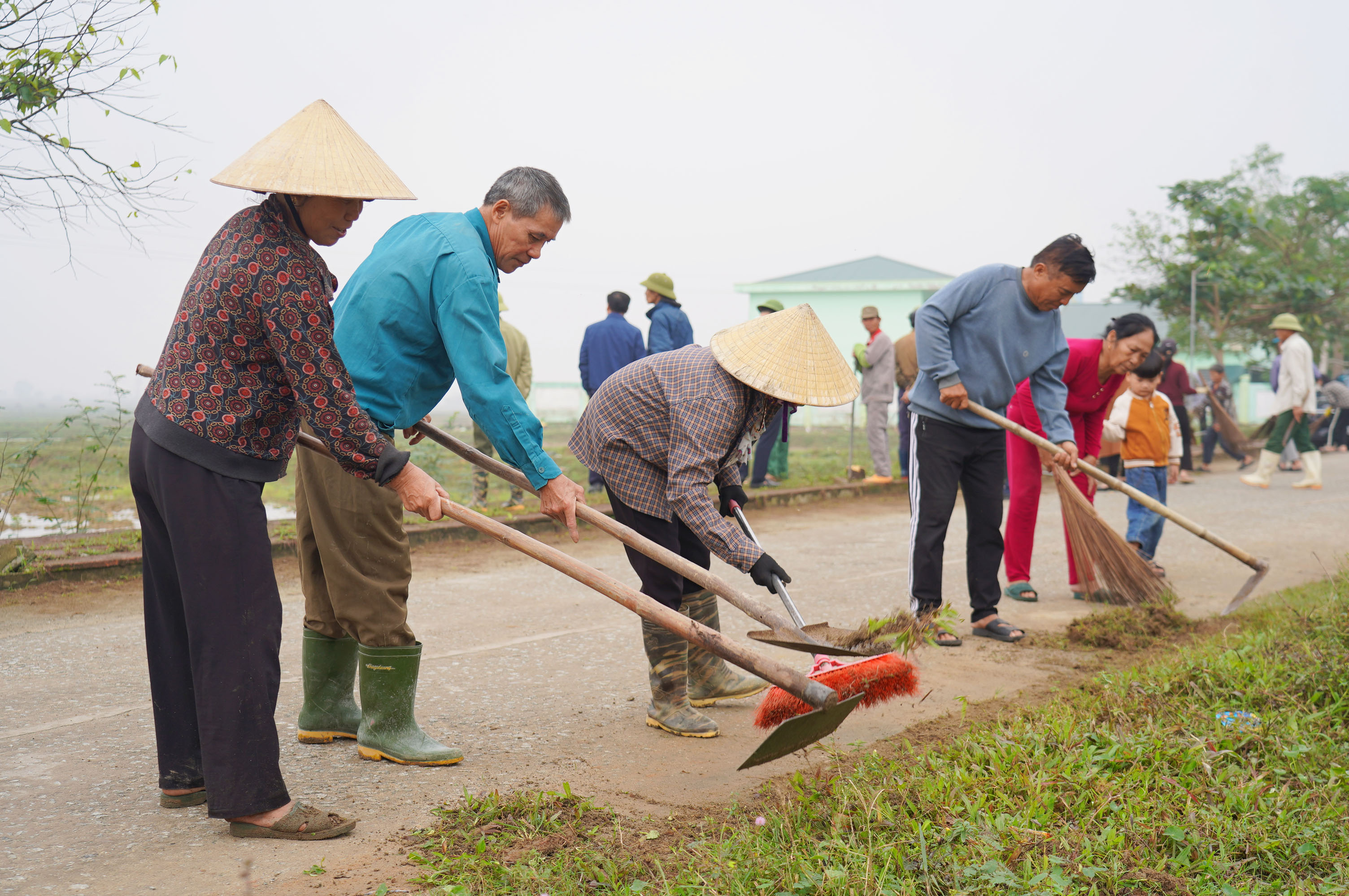 Xã Nghi Xuân phát động 60 ngày cao điểm xây dựng nông thôn mới. 