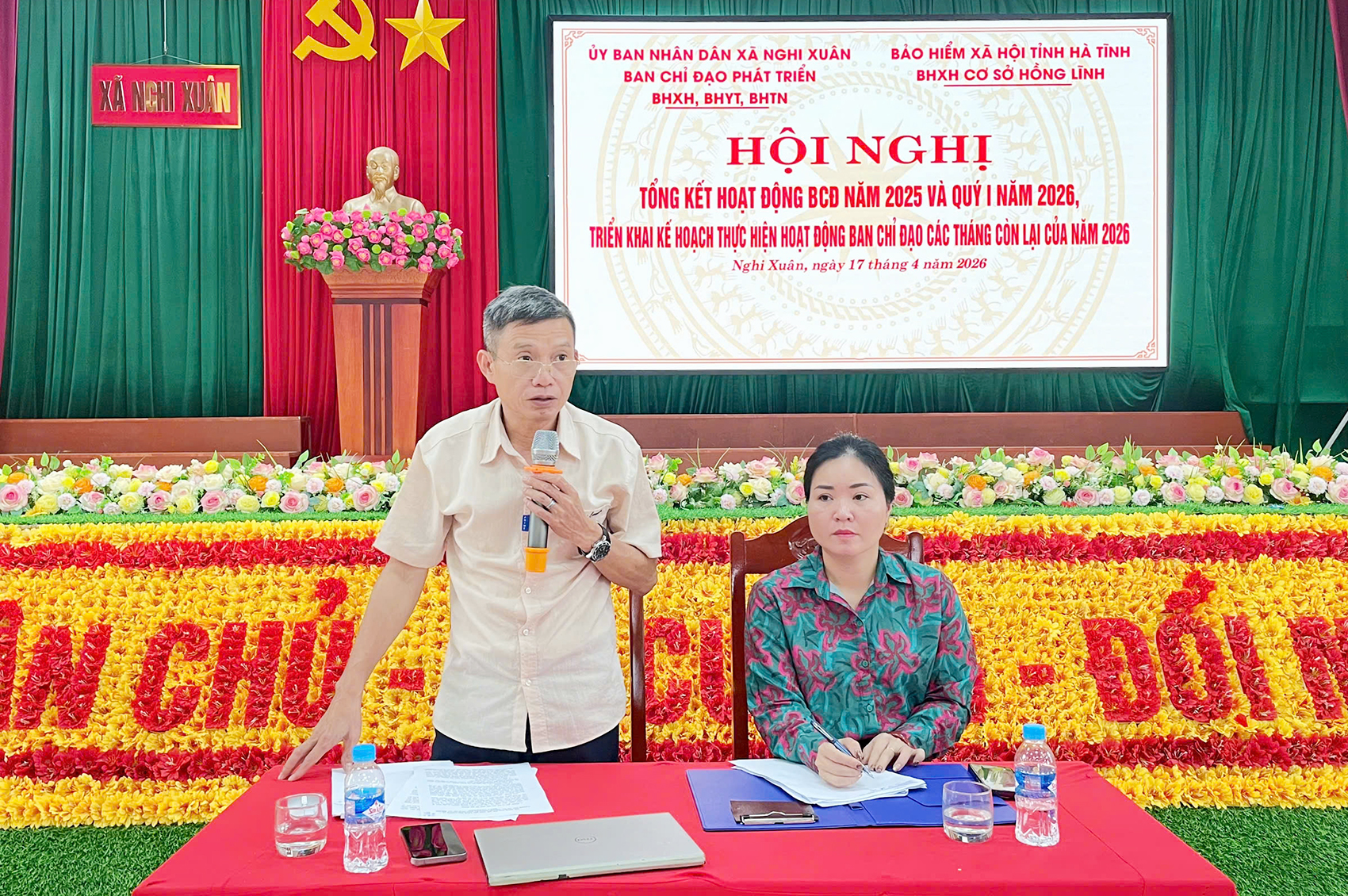 Tiếp tục mở rộng diện bao phủ BHXH, BHYT trên địa bàn xã Nghi Xuân. 